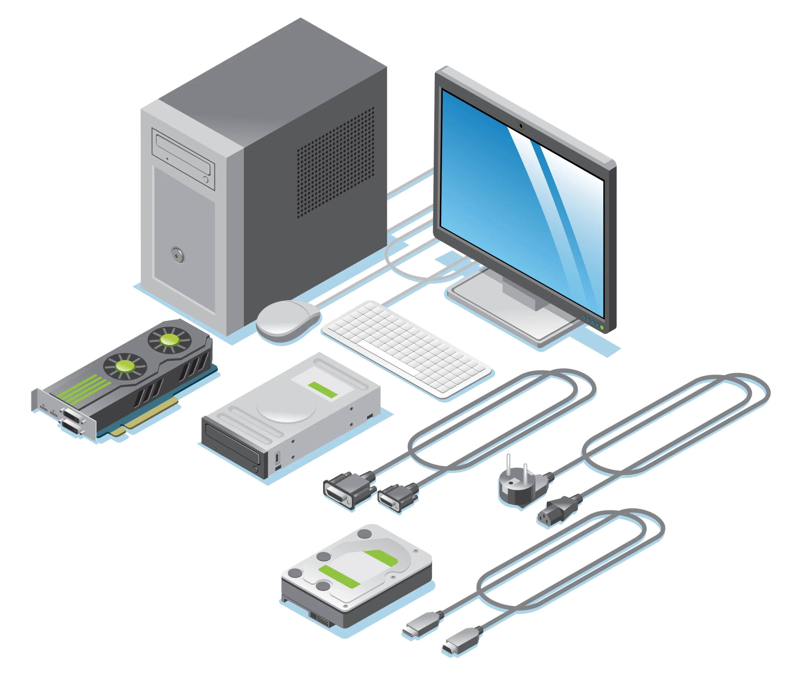 Computerhilfe & PC-Reparatur Rodgau Hardware Komponenten